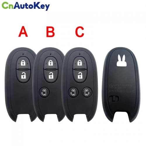 CS048023 Suitable for Suzuki Mitsubishi 2/3/4 button FCC: R74P1 original smart remote key cover
