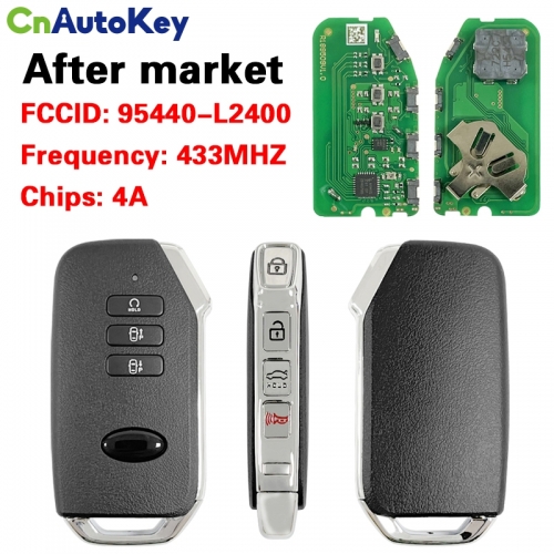 CN051192 KIA K5 2022 Genuine Smart Remote Key 6+1 Buttons 433MHz 95440-L2400