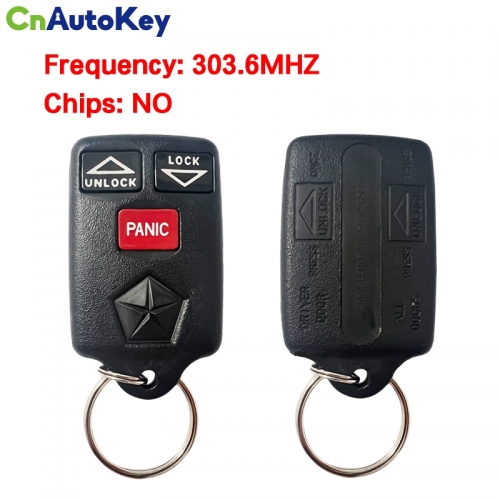 CN015105 Suitable for Chrysler remote key 303.6 MHz NO Chip