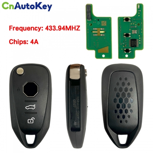 CN097018 for MG3 smart card MG3 smart remote control key 3 Buttons original 4A chip