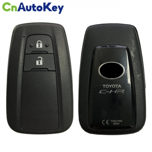 CN007124 For Toyota C-HR Genuine Smart Key Remote PCB 2018 2 Buttons 433mhz 61E206-0010 MDL BR2EX
