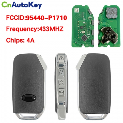 CN051371 For KIA Sportage 2024 Smart Remote Key 4 Buttons 433MHz 4A Chip Part Number 95440-P1710