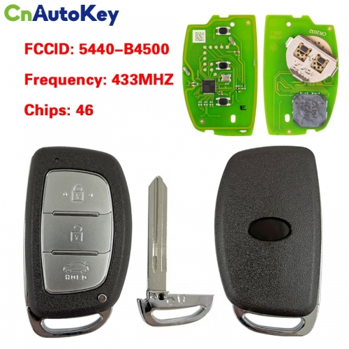 CN020060 2013-2015 Hyundai I10 Accent Smart Key 3B – 433MHZ – 95440-B4500