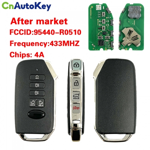 CN051210 KIA Carnival 2022 Genuine Smart Remote Key 8+1 Buttons 433MHz 95440-R0510