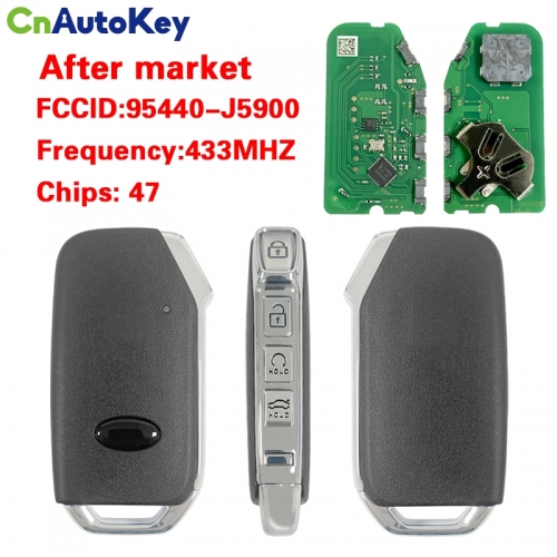 CN051195 KIA Stinger 2021 Smart Remote Key 4 Buttons Auto Start 433MHz 95440-J5900
