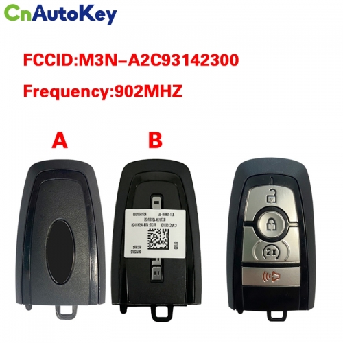 CN018108 OEM Smart Proxy Keyless Remote Key 4 button 902MHz for Ford Mustang 2017-2020 FCC ID: M3N-A2C93142300 164-R8172 164-R8159