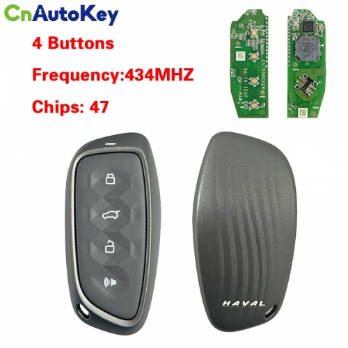 CN075010 for Great Wall Haval Shenshou smart card second generation Big Dog PHEV Xiaolong H9 Kugou smart card remote control key 47 chip