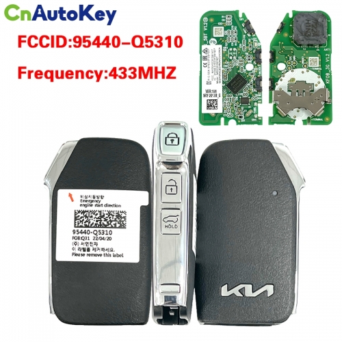 CN051372 for KIA Seltos 2021 Original Smart Remote Key 3 Buttons 433MHz 95440-Q5310