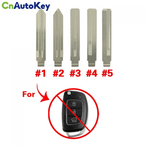 CS020010 3 Buttons Flip Folding Remote Key Shell Fob Key Case For Hyundai SANTA FE IX35 IX45 Accent I40 With LOGO