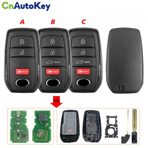 CN007315 OEM Remote For 2024 Toyota Corolla Cross Smart Key314.35/312.1FCC ID: HYQ14FBW PN: 8990H-0A010/8990H-12350/8990H-0A020