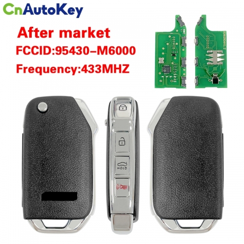 CN051123 2018-2019 Kia Forte 4 Butoon Smart Key Fcc CQOFD00430 Pn 95430-M6000