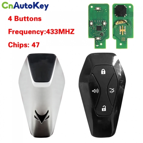 CN140001 Car Keyless Smart Remote Key for ARCFOX Alpha S Alpha T αS αT GT ECF ARCFOX-7 Koala Car Intelligent Remote Key Full Lock Kit