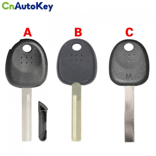 CS020049 10x Transponder Key Shell With Blade HY18R HYN17R For Hyundai Kia W/ Chip Holder