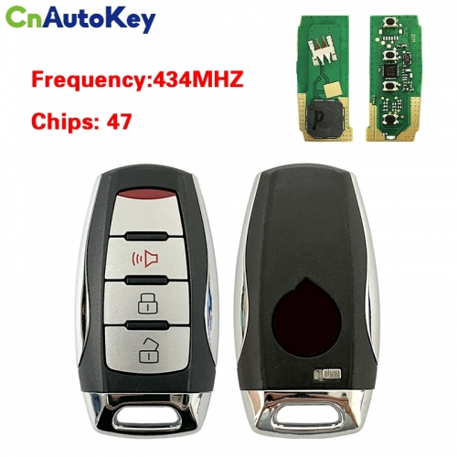 CN075013 Smart Remote Key 433Mhz with lD47 Chip for Great Wall Motor POER GWM Pao Poer P series