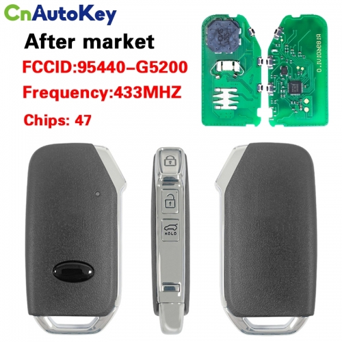 CN051102 For 2019 KIA NIRO Smart Remote Key 3 Button 433MHz 95440-G5200
