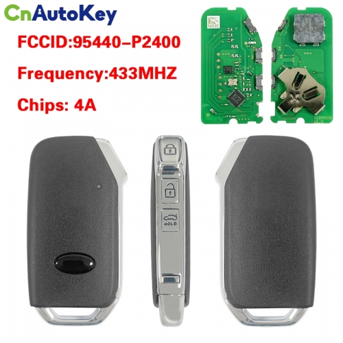 CN051375 95440-P2400 Kia Sorento 2021-2022 Smart Key, 3Buttons 95440-P2400 433MHz SY5SKFGE03
