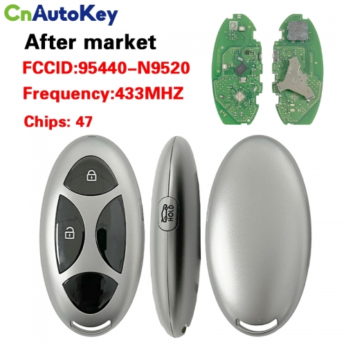 CN020337 Hyundai Tucson 2025 Genuine Smart Remote Key 3 Buttons 433MHz 95440-N9520