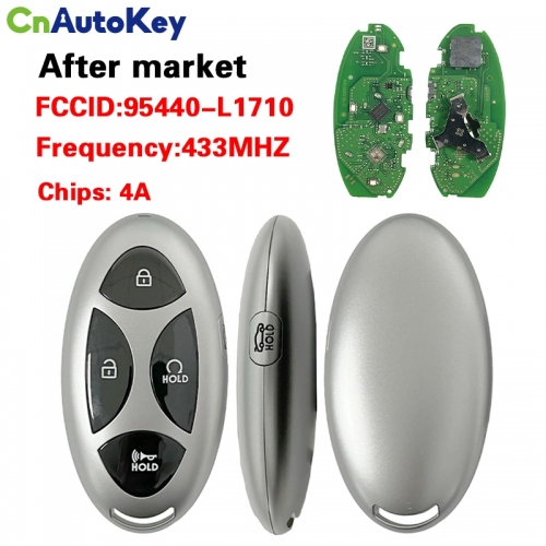 CN020342 Hyundai Sonata 2023 Genuine Smart Remote Key 4+1 Buttons 433MHz 95440-L1710