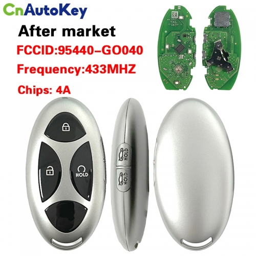 CN020476 For Hyundai Smart Remote Key 5 Buttons 433MHz 4A Chip 95440-GO040