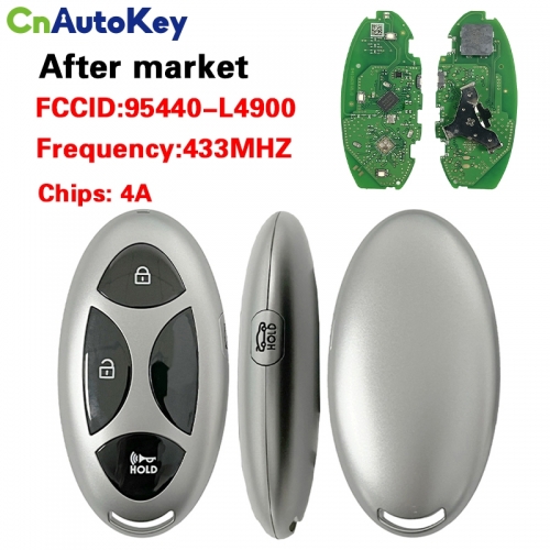 CN020326 For Hyundai 3-Button Intelligent Remote Control Keyless Go 95440-L4900 433MHZ 4A Chip