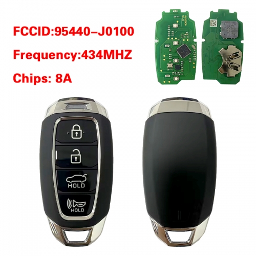 CN020540 Aftermarket For 2019 Hyundai Accent Smart Keyless Entry Remote 95440-J0100 8A 434MHZ