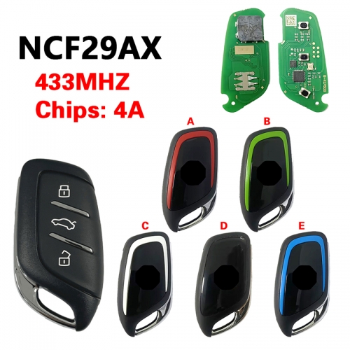 CN097002 Oem Smart Remote Car Key Fpb For MG EHS hybrid 2018-2021 Keyless-go Samrt key 433mhz With 4A Chip
