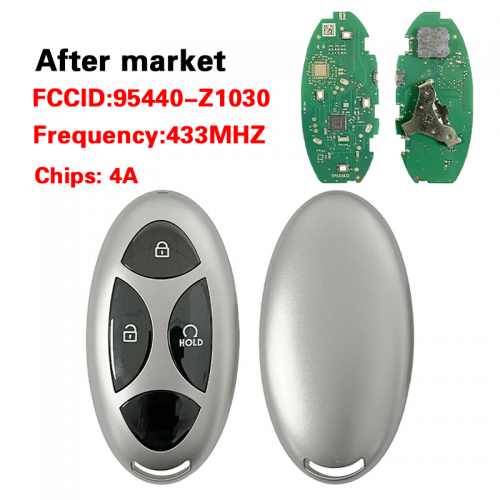 CN020466 For Hyundai Smart Remote Key 3 Buttons 433MHz 4A Chip 95440-Z1020