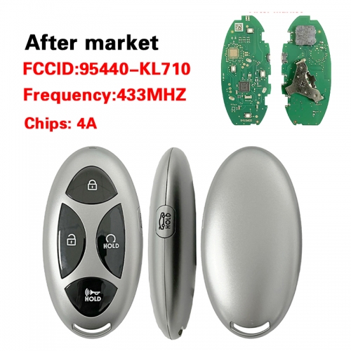 CN020500 For Hyundai Smart 5 Buttons Remote Key 95440-KL710 433MHZ 4A Chip