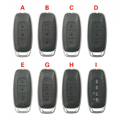 CS027039 Suitable for Nissan Smart Key Housing 3/4 buttons