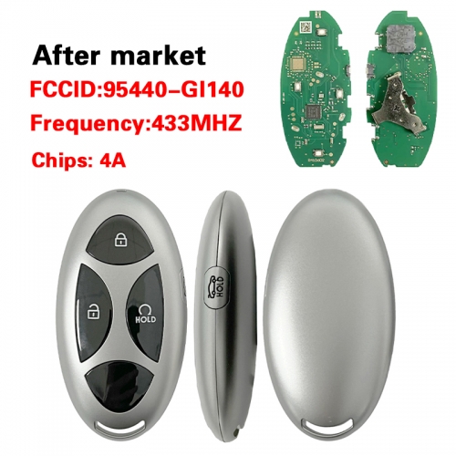 CN020486 For Hyundai Smart Key 5Buttons 95440-GI140 433MHz 4AChip