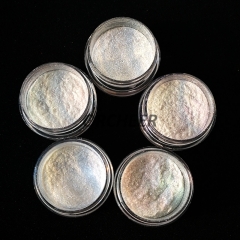 Diamond effect iridescent pearl pigment