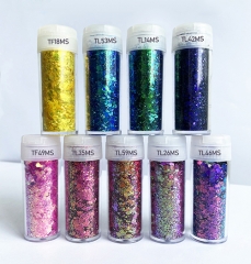 Chameleon glitter powder - Orcheer 18 Color Holographic Craft Glitter