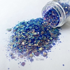 Chameleon glitter powder - Orcheer 18 Color Holographic Craft Glitter