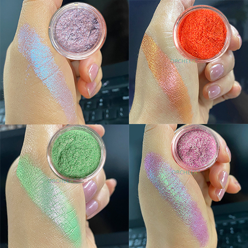 Chameleon color shift pearl pigment - Eye shadow shimmer powder - Eyes / Face/ Mouth cosmetic pigment