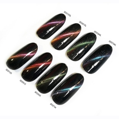 3D Magnetic Chameleon pigment, Color change cat eyes powder