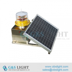 Solar Powered Medium Intensity Type B Aviation Obstruction Light