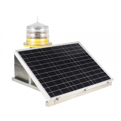 Solar Powered Medium Intensity Type B Aviation Obstruction Light