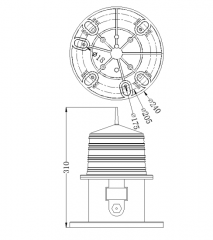 1~10NM DC Powered Navigation Beacon Light