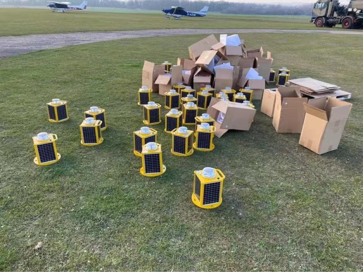 UK Flying Academy Heliport Runway Light Project