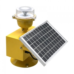 Solar Powered Low Intensity Obstruction Light