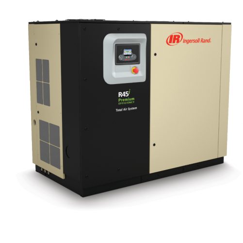 Screw Air Compressor Ingersoll Rand R Series 37-45 kW Oil-Flooded with Integrated Air System