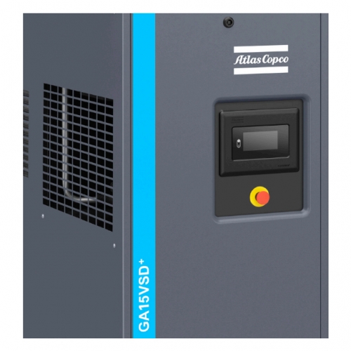Screw Air Compressor Atlas Copco Electric Stable Performance GA 11 VSD+