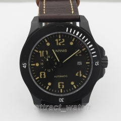 PVD Coated Case, Brown Strap