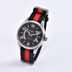 Stainless Steel Case, Nylon Strap	 Select