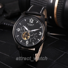 PVD Black Case, Black Dial with White Mark