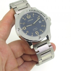 Blue Dial Stainless Steel Band