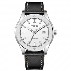 Stainless Case White Dial