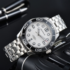 42mm Parnis Nouvelle arrivée Miyota8215 montre-bracelet mécanique automatique pour hommes