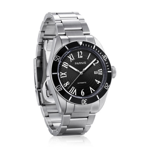 41mm Parnis Sapphire Crystal Miyota Automatic Men's Watch Luminous Marker 10 ATM Waterproof