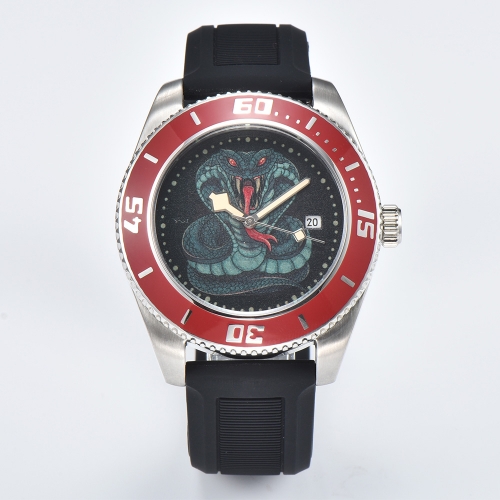 43mm Parnis Custom Dial Miyota 8215 Automatic Mens Wristwatch